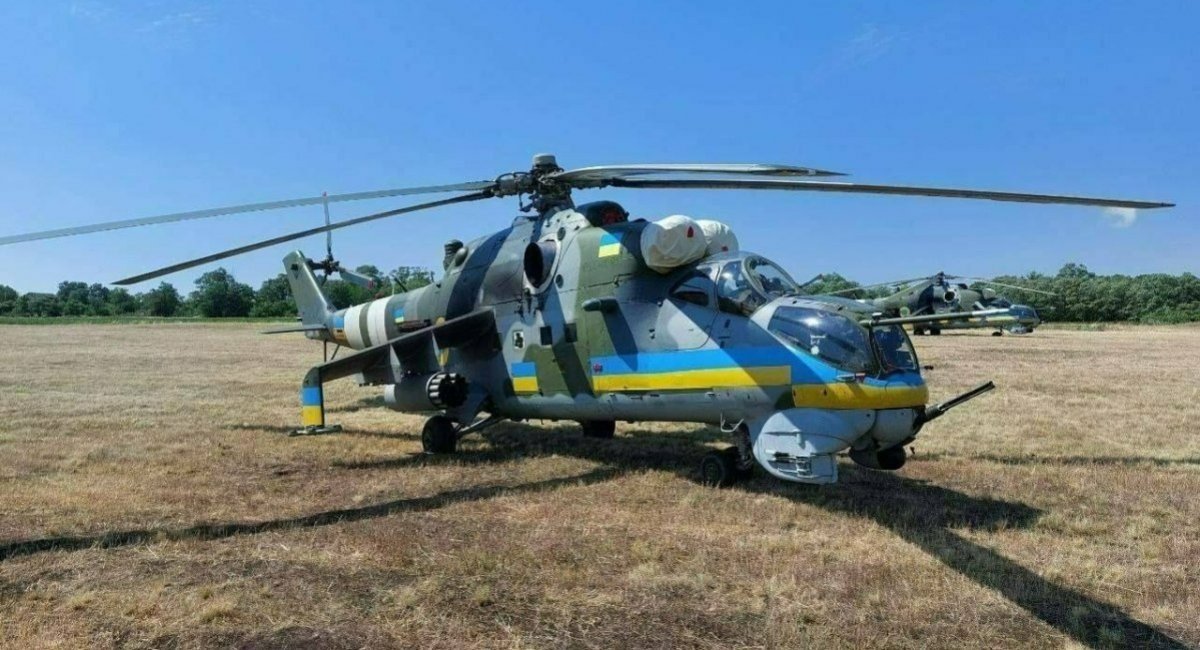 Mi-24V attack helicopter received from the Czech Republic / Open-source photo