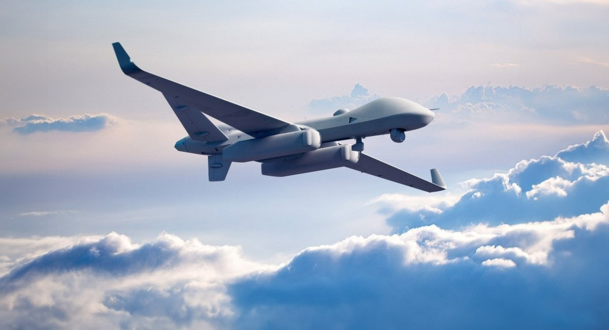 MQ-9B AEW, as rendered / Image credit: General Atomics