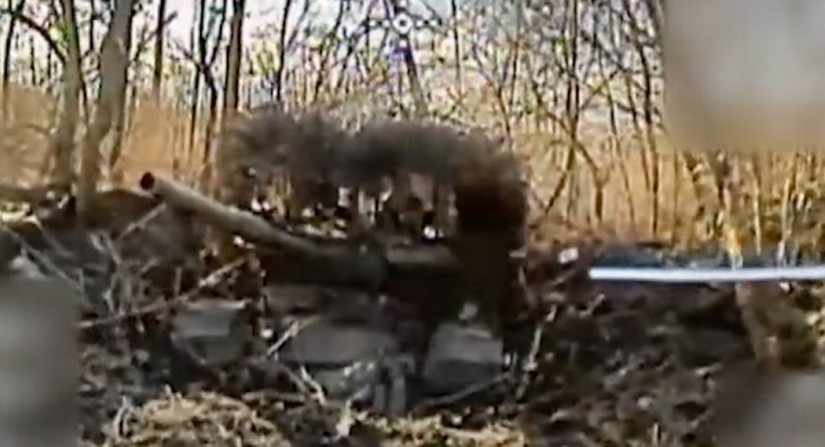 russian tank / screenshot from video 