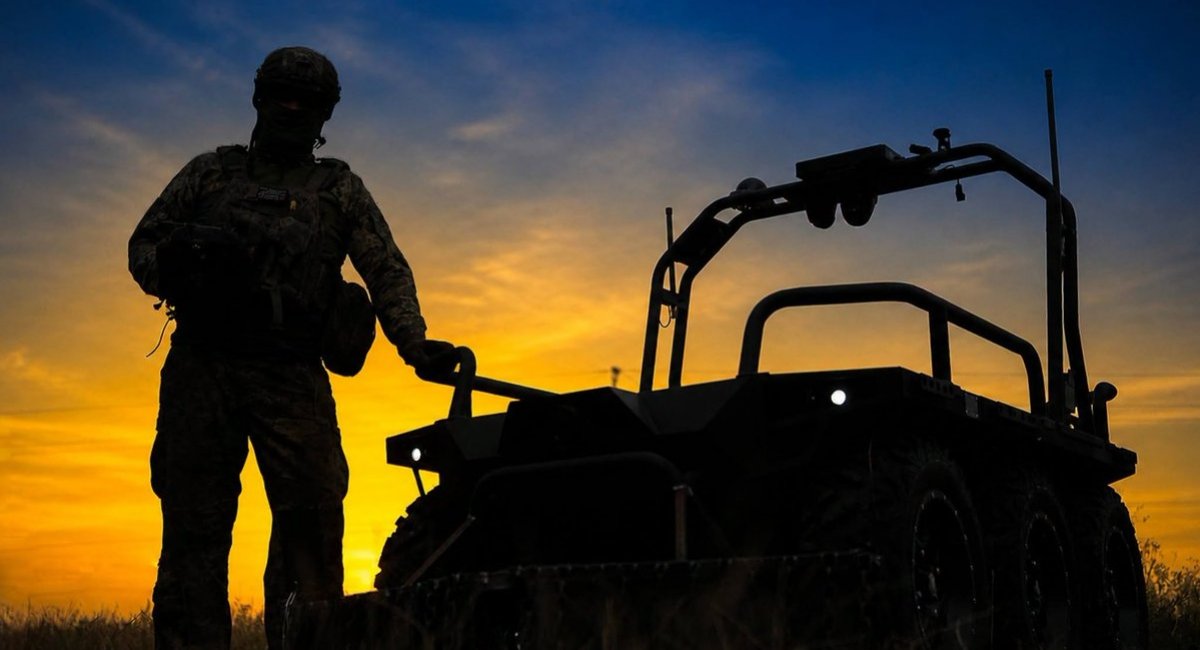 The mission doesn't stop at sunset. Ukrainian warriors and the machines beside them hold the positions that keep a country free / Photo credit: 61st Mechanized Brigade of the Armed Forces of Ukraine
