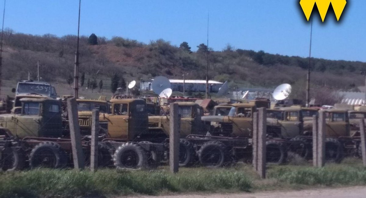 russian depot with military equipment was found in Crimea / Photo credit: the Atesh partisan movement