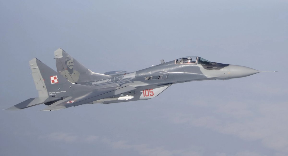 Polish MiG-29 fighter jet - Photo from the open sources