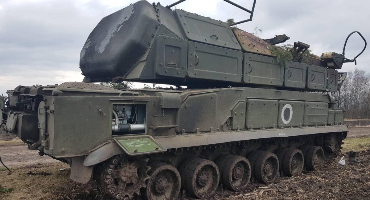 Buk-M1 ADS that was seized from Ukrainian warriors from russian troops