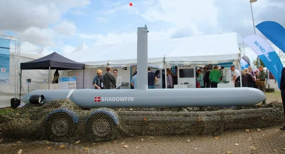 The Shadowfin UUV by Søens Tec / Screenshot from the video by Naval News 