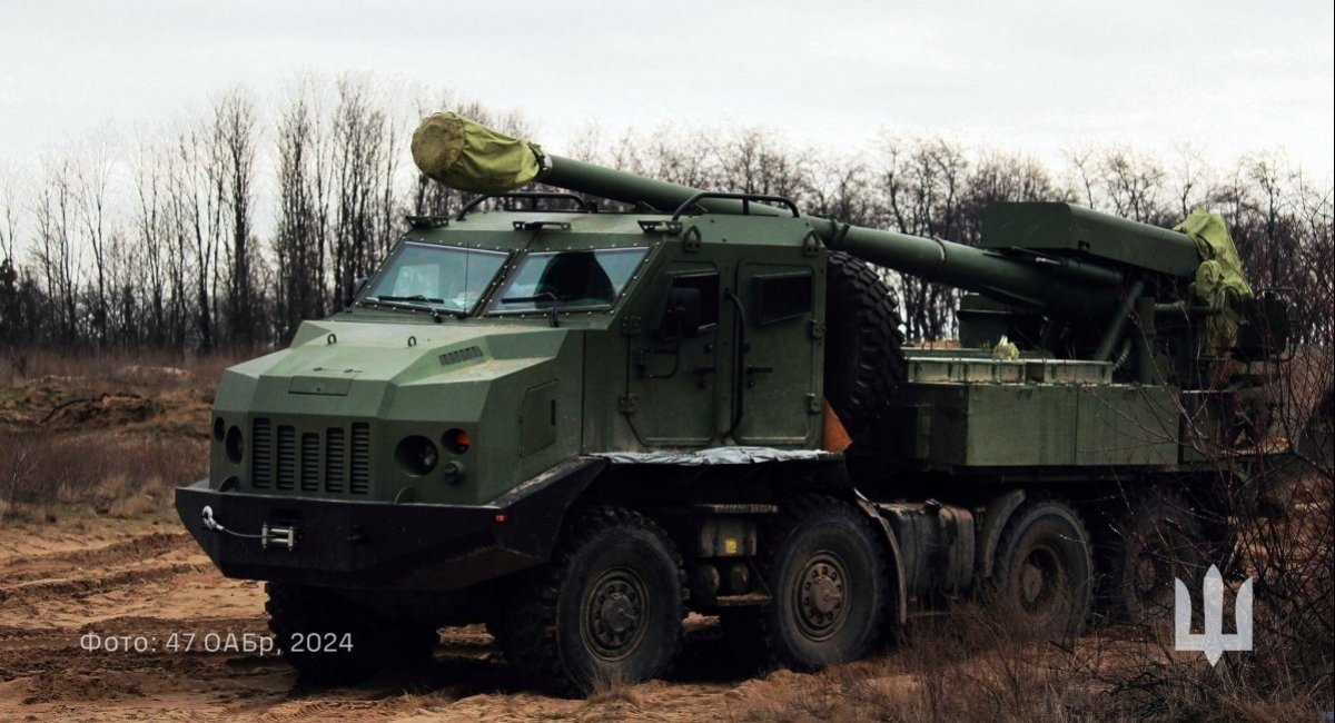 2S22 Bohdana 155-mm self-propelled howitzer / Photo credit: 47 Separate Artillery Brigade of the Armed Forces of Ukraine