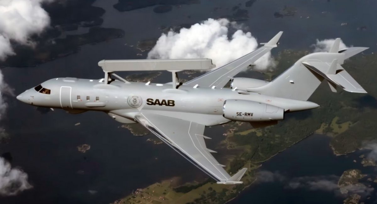 Swedish Saab GlobalEye AEW&C aircraft / Photo credit: Saab