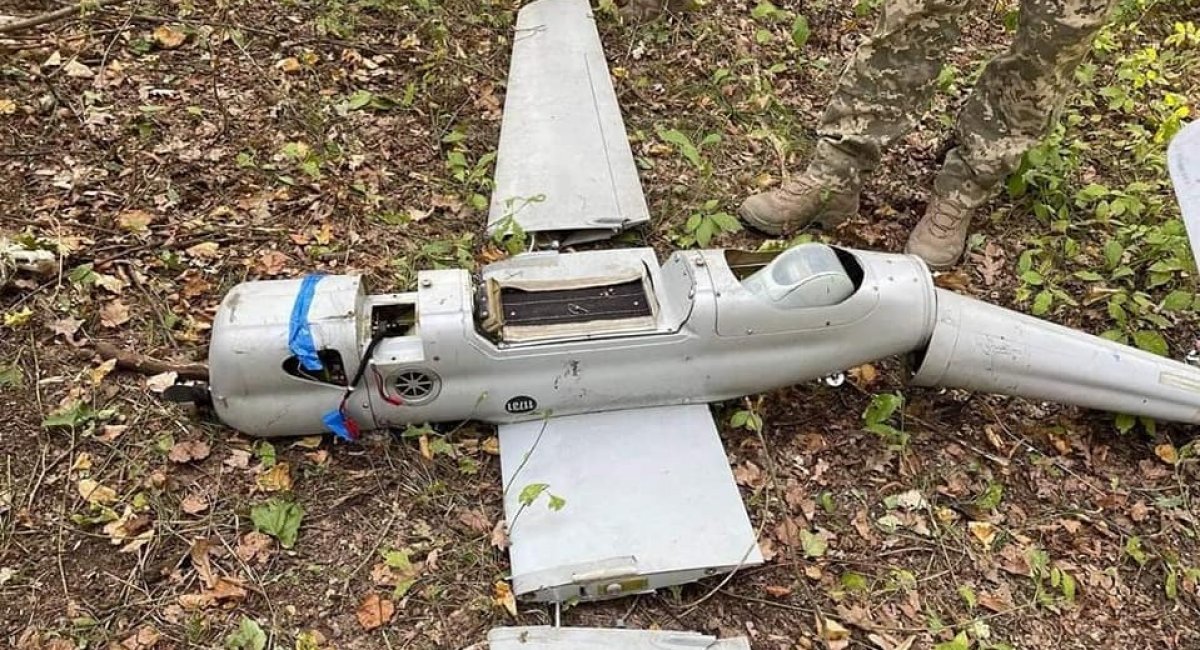 Russian drone Orlan-10, that was destroyed in Ukraine / Photo - General Staff of the Armed Forces of Ukraine