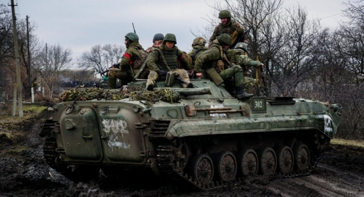 A column of russians is headed for "disposal" in battles against the Ukrainian military / Illustrative photo