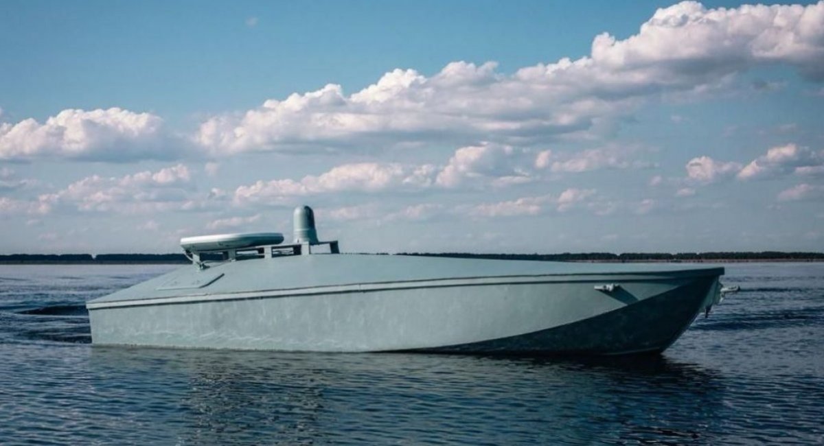 Kozak Mamai unmanned surface vehicle (USV) / Photo credit: Security Service of Ukraine