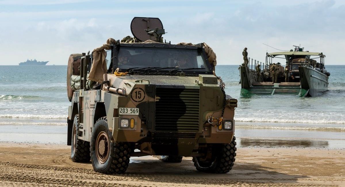 Australian Bushmaster Protected Mobility Vehicle / Photo credit: Australian Army Facebook page