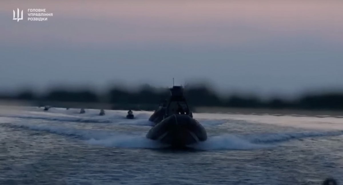 Ukrainian special forces launched a nighttime raid on the Tendra Spit / screenshot from video 