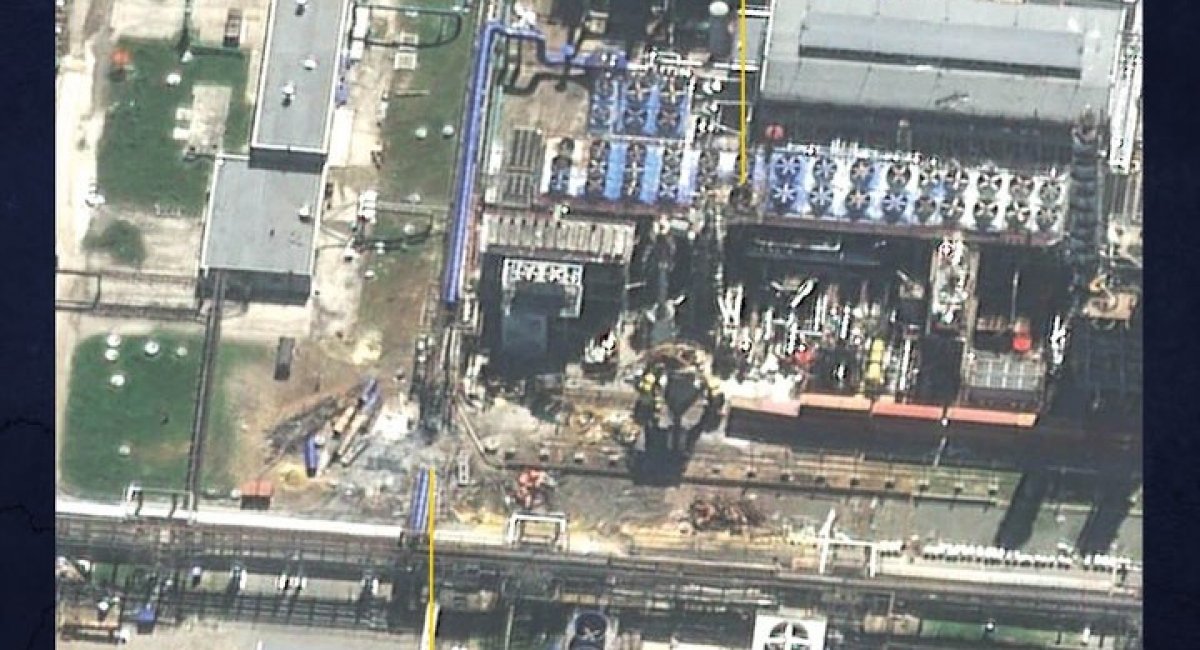 The Novomoskovsk Azot chemical plant / screenshot from video 
