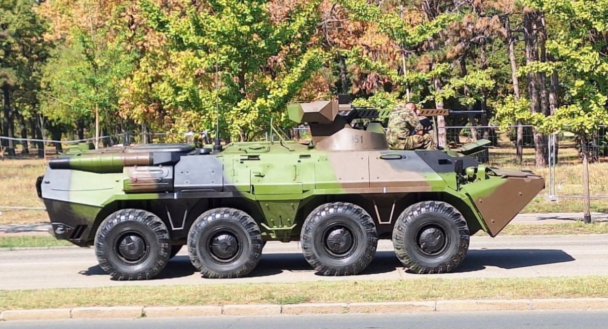 Modernized BTR-80A armored personnel carrier / open source 