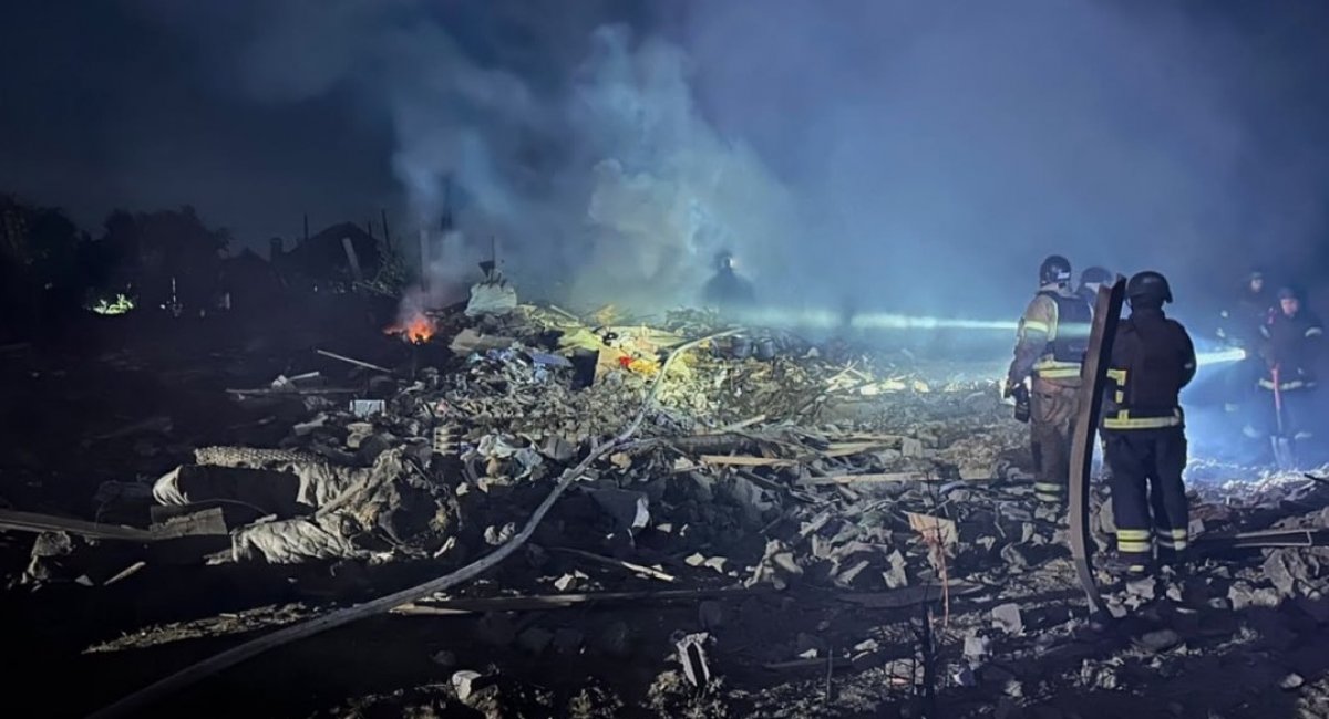 The consequences of russian strike on July 31 / Photo credit: The State Emergency Service
