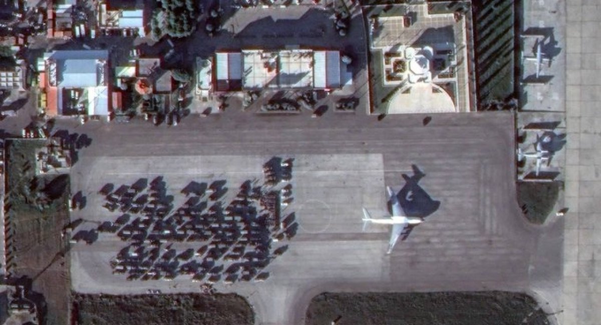 Kremlin relocates military assets from Syria to sustain its African operations / Photo credit: Maxar