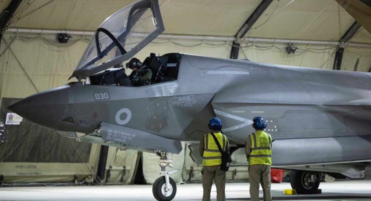 RAF F‑35B jet / Photo credit: UK Ministry of Defense