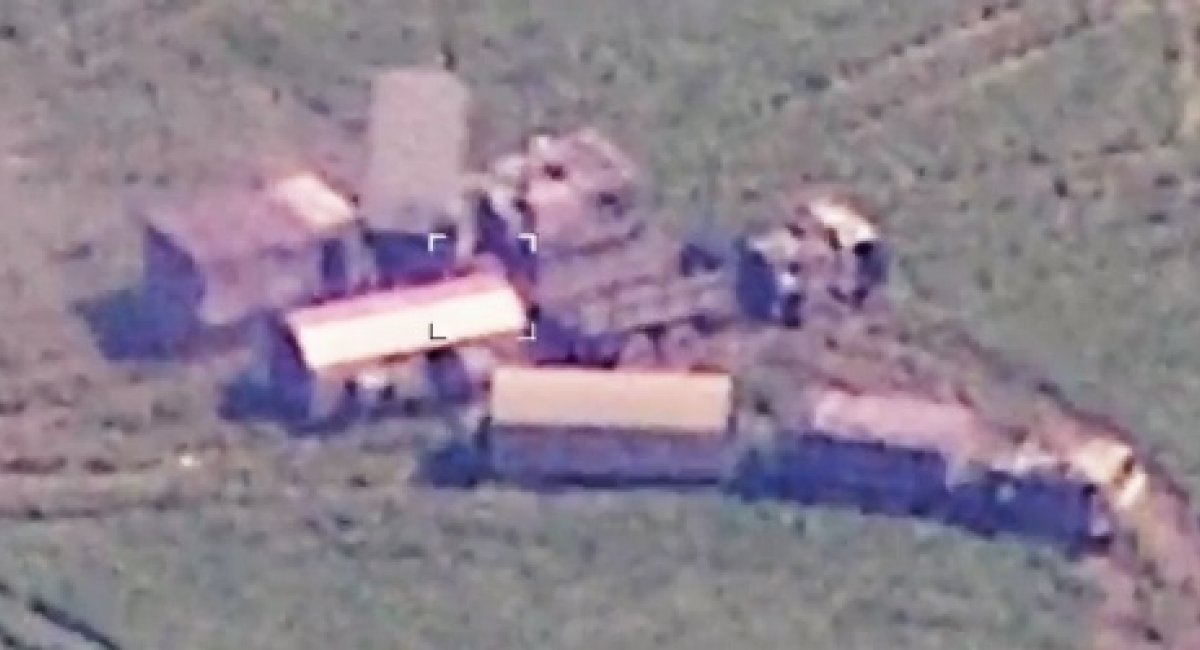 The 92N6 radar / screenshot from video 