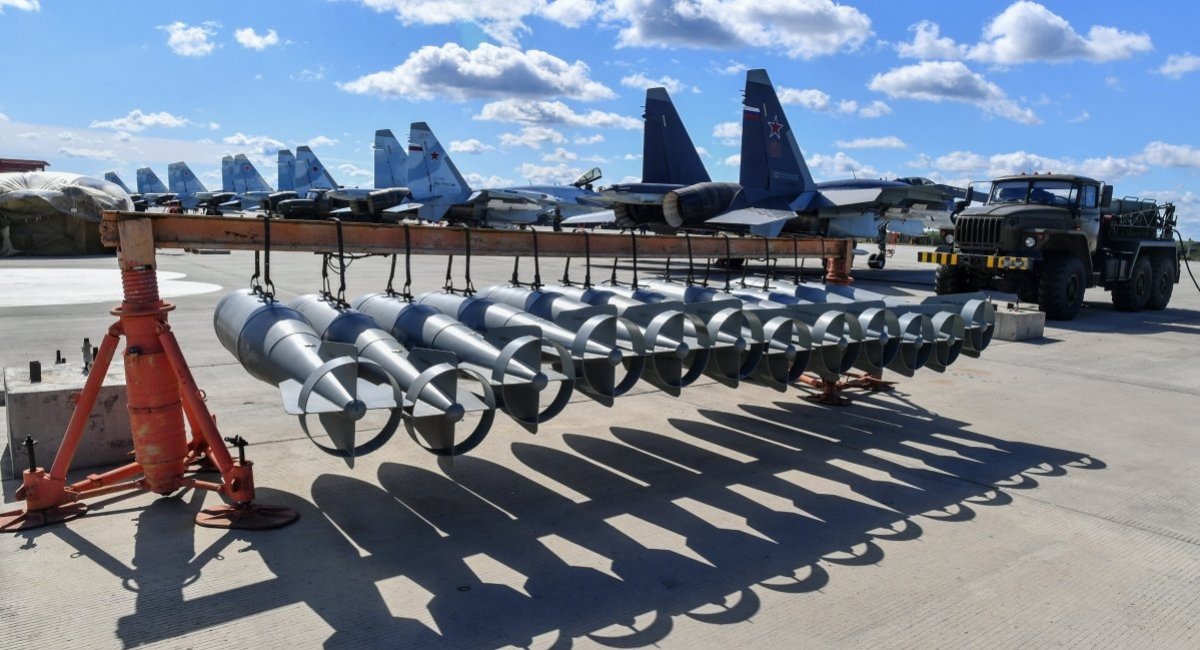 russia  is actively converting conventional bombs into gliding ones