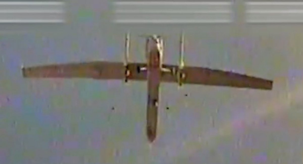 russian Forpost reconnaissance drone / screenshot from video