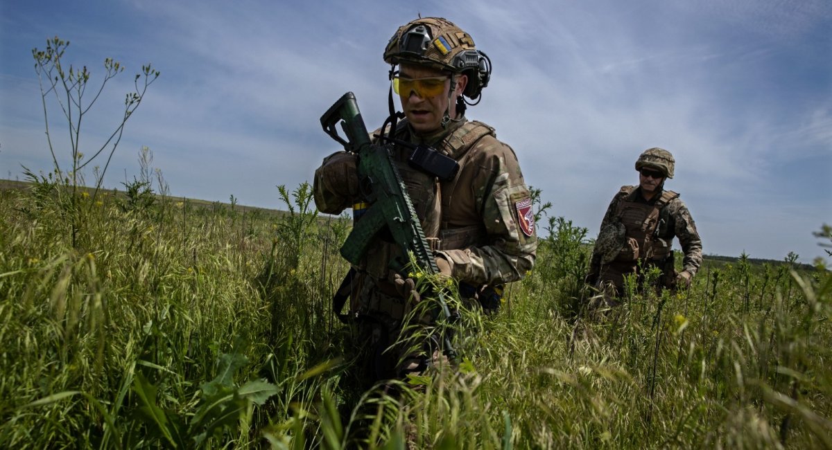 Paratroopers of Ukrainian 79th Air Assault Brigade stormed russian positions south-east of Krasnohorivka, Donetsk Oblast / Illustrative photo by 79th Air Assault Brigade