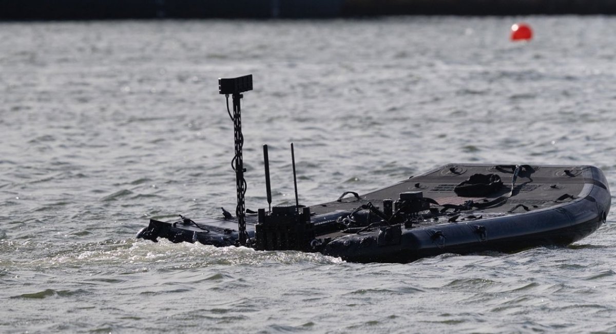 Unmanned surface vessel during testing / Photo credit: NATO