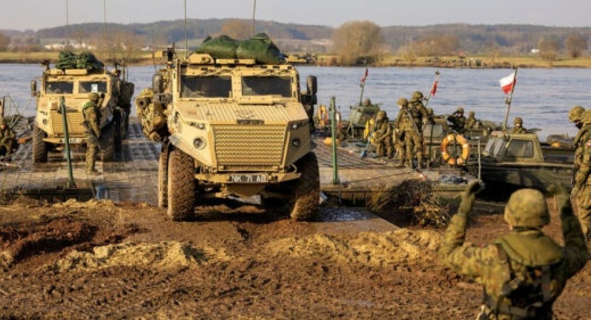 During the Dragon 24 military exercises, part of Operation Steadfast Defender 24, Poland, March, 2024 / Photo credit: https://www.royalanglianregiment.com