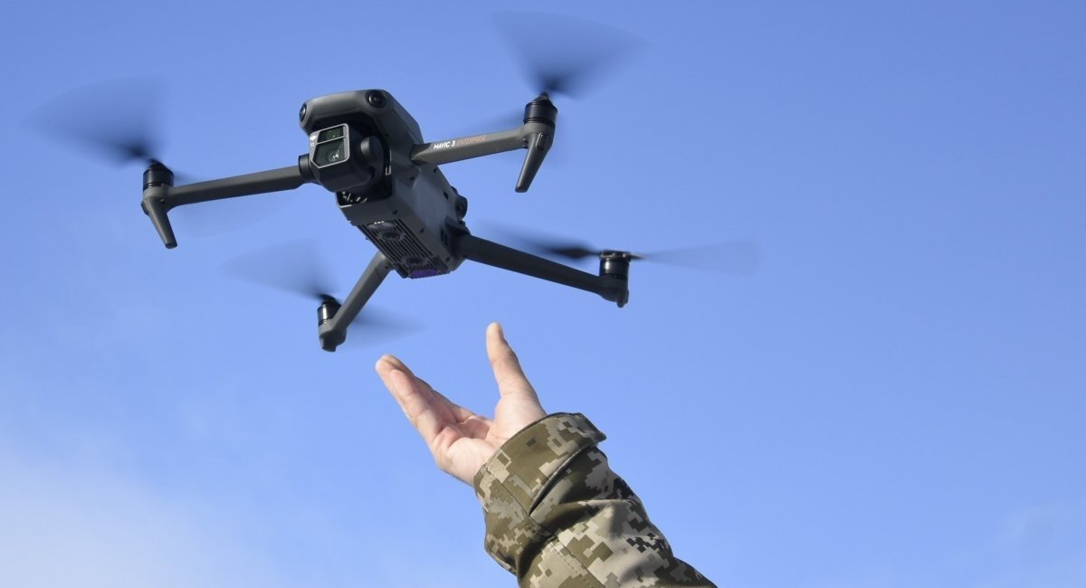 Ukrainian drone / Photo credit: Press service of the 22nd Mechanized Brigade