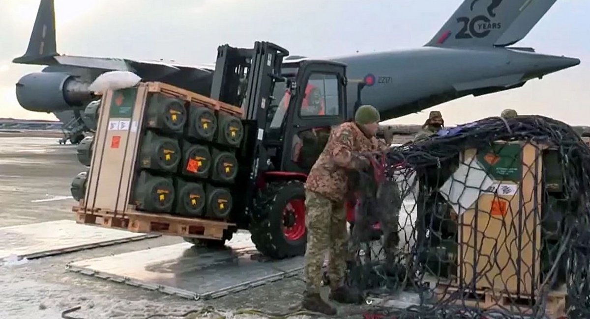 British planes delivered missiles to Ukraine