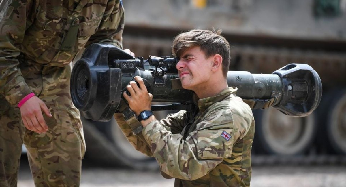 Great Britain has sent  NLAW anti-tank missile system to Ukraine to help the country defend itself from a Russian invasion