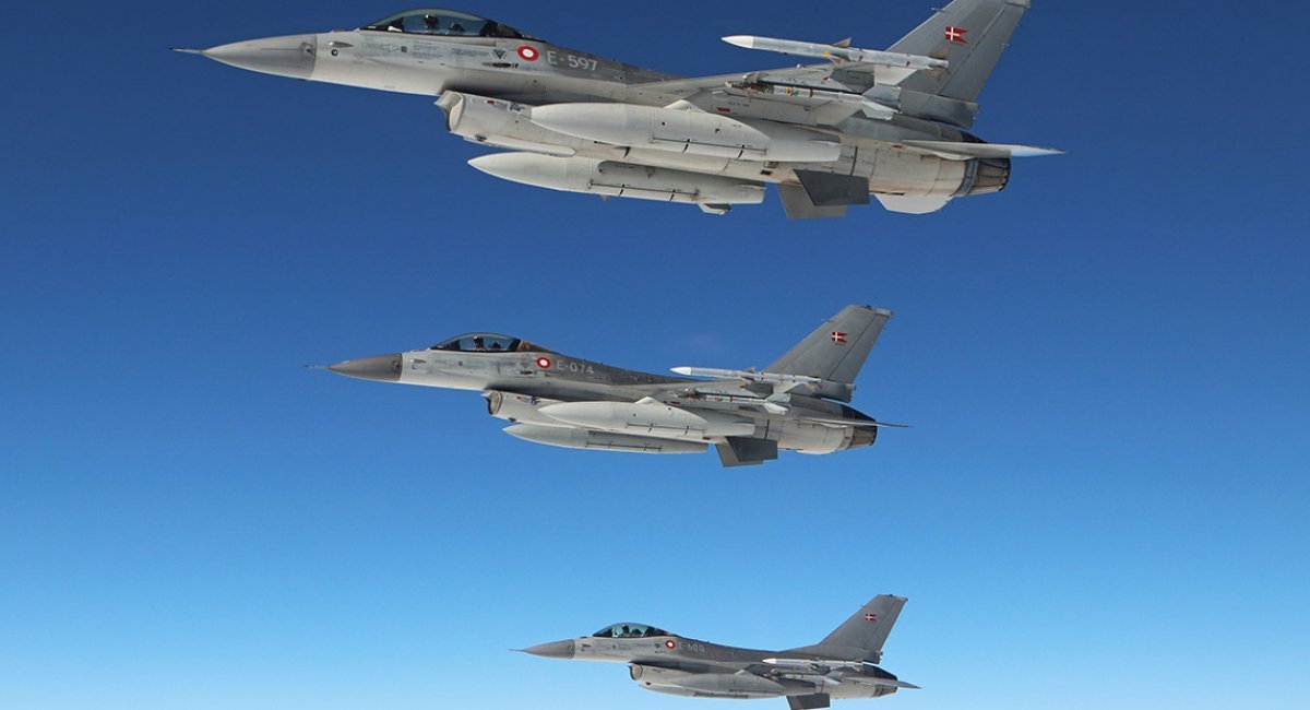The F-16 fighter jets / Photo credit: Forsvarsgalleriet