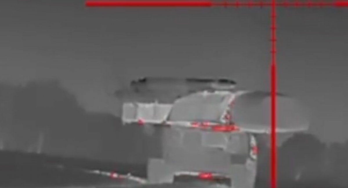 The Buk-M1 system / screenshot from video 