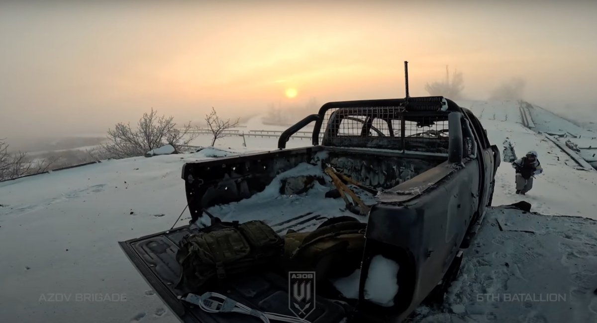 Ukrainian forces launch a devastating fire raid near Pokrovsk, crushing russian positions / screenshot from video 