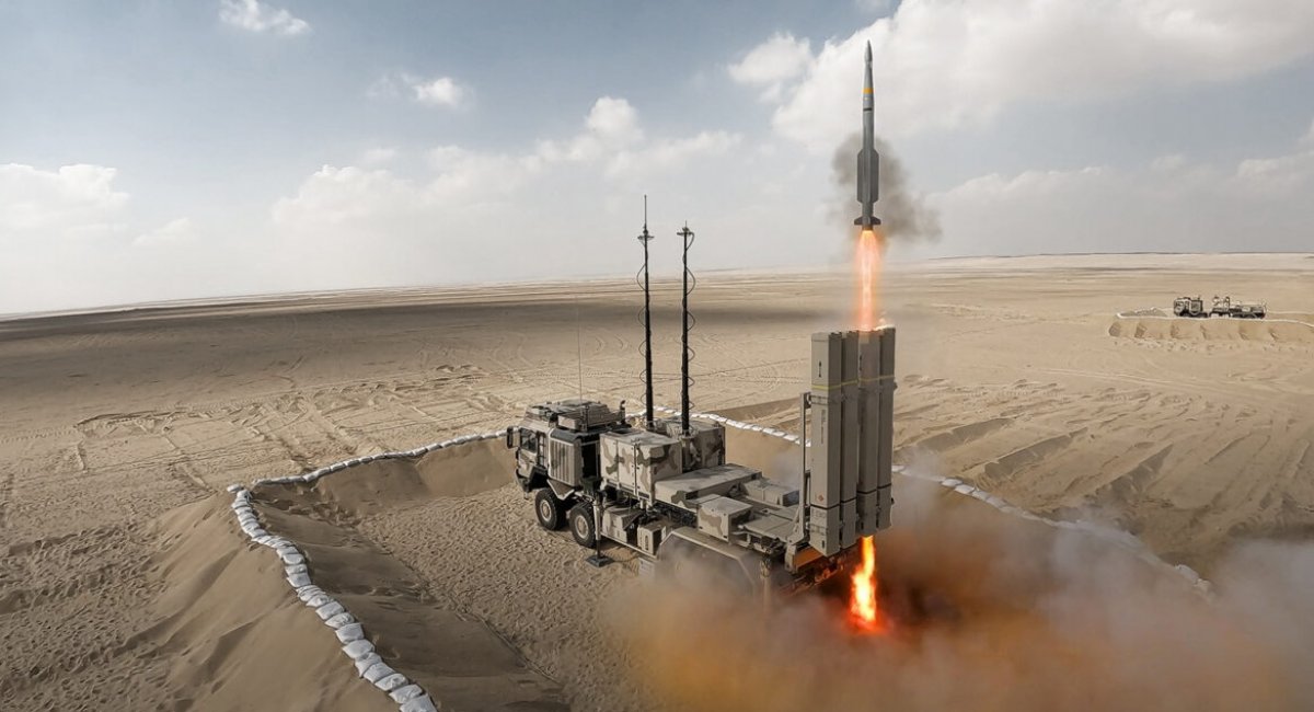 Illustrative photo: IRIS-T SLM air defense system at work / Image credit: Diehl Defence