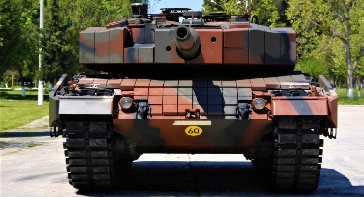 The Leopard 2A4 ASPIS Modular NG-MBT / Photo credit: Doureios