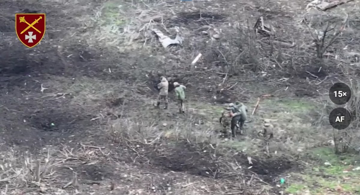 Ukrainian warriors capture russian occupiers in Zaporizhzhia sector / Screenshot from video by Operational Command "West" 