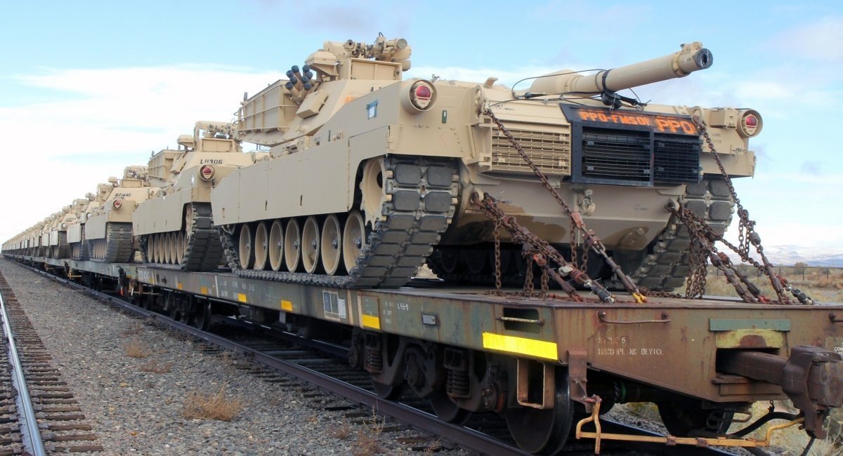 American M1A1 Abrams heading for restoration and modernization, November 2022 / Open source photo