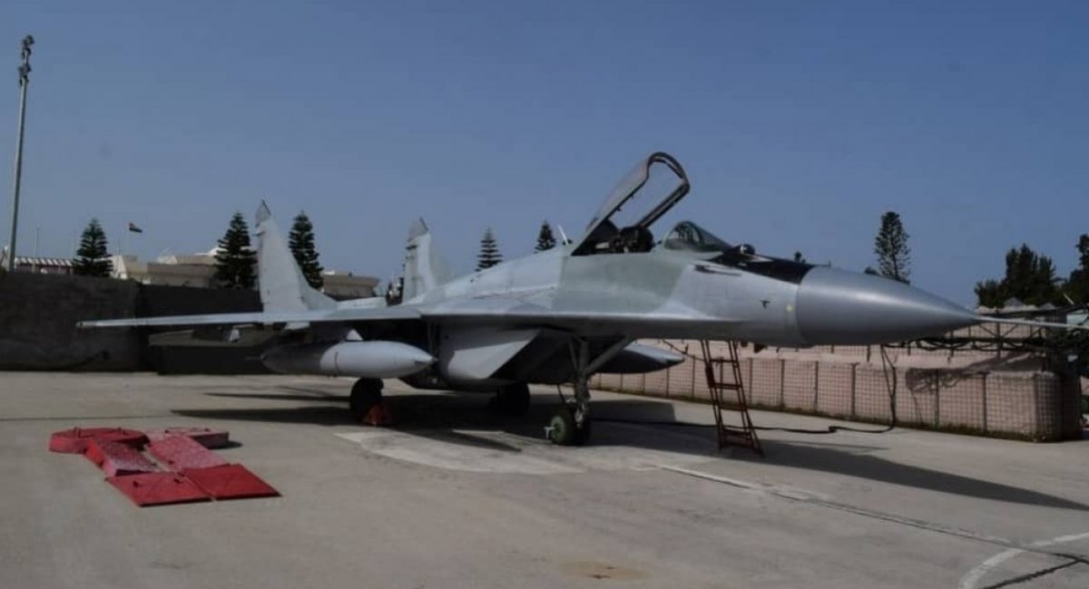 One of the MiG-29s delivered by russia to Khalifa Haftar's forces in 2020 / Open-source archive photo