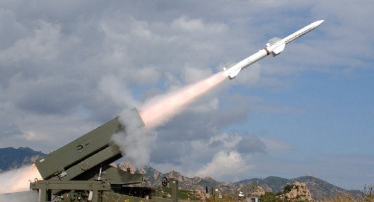 Anti-aircraft missile Aspide 2000 launch / Illustrative photo from open sources