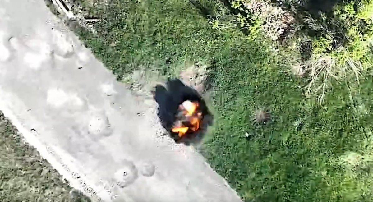 Screenshot from the video of the State Border Guard Service of Ukraine