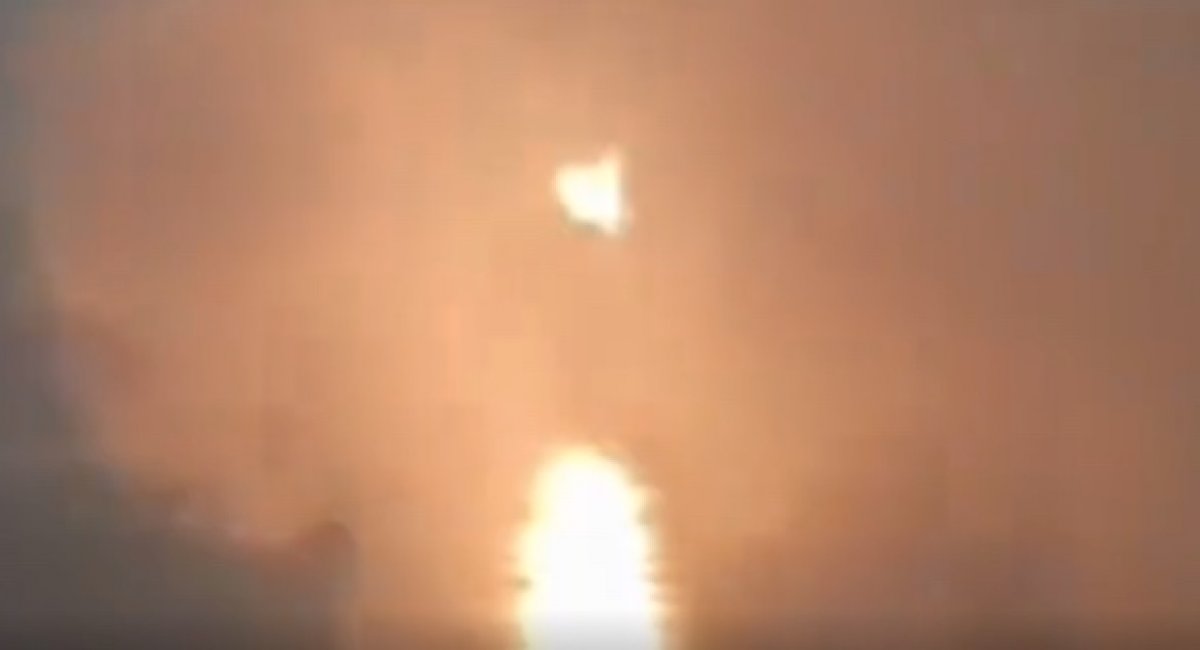 russian S8000 Banderol missile-drone / Screenshot from video 