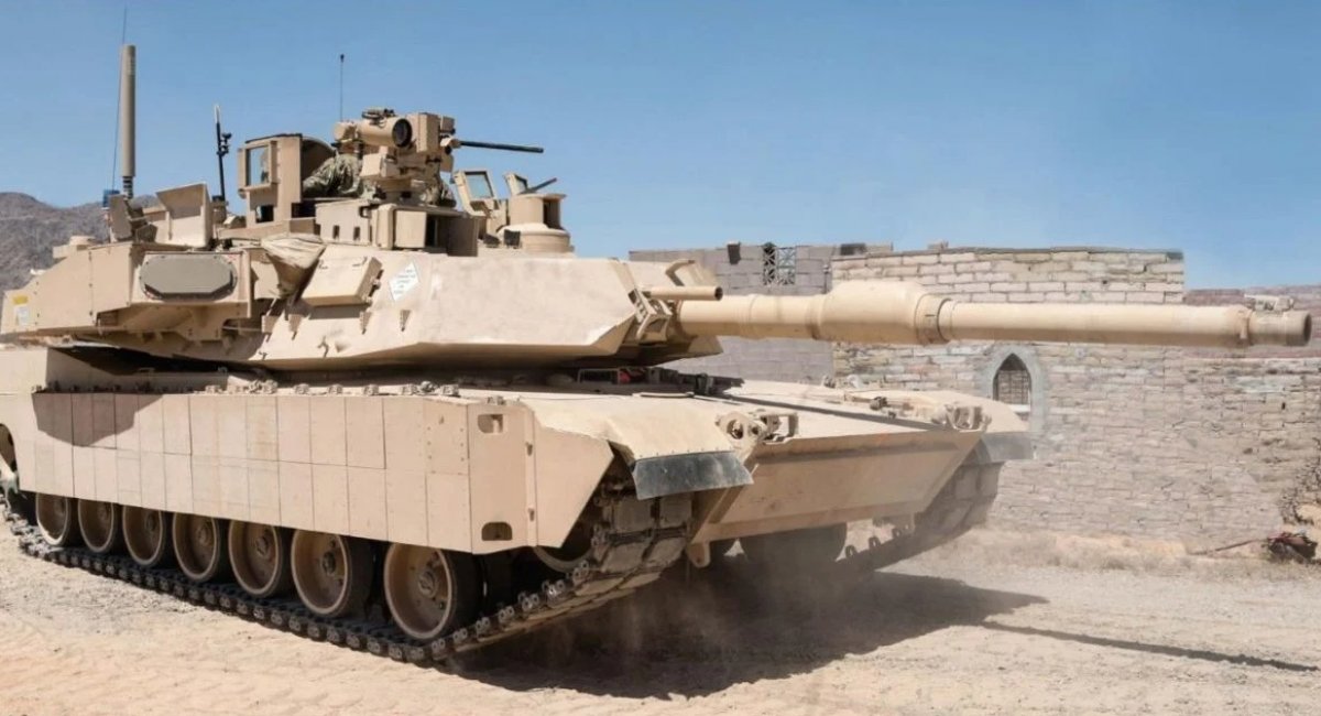 An Abrams tank is shown equipped with the Trophy active protection system. (U.S. Army)