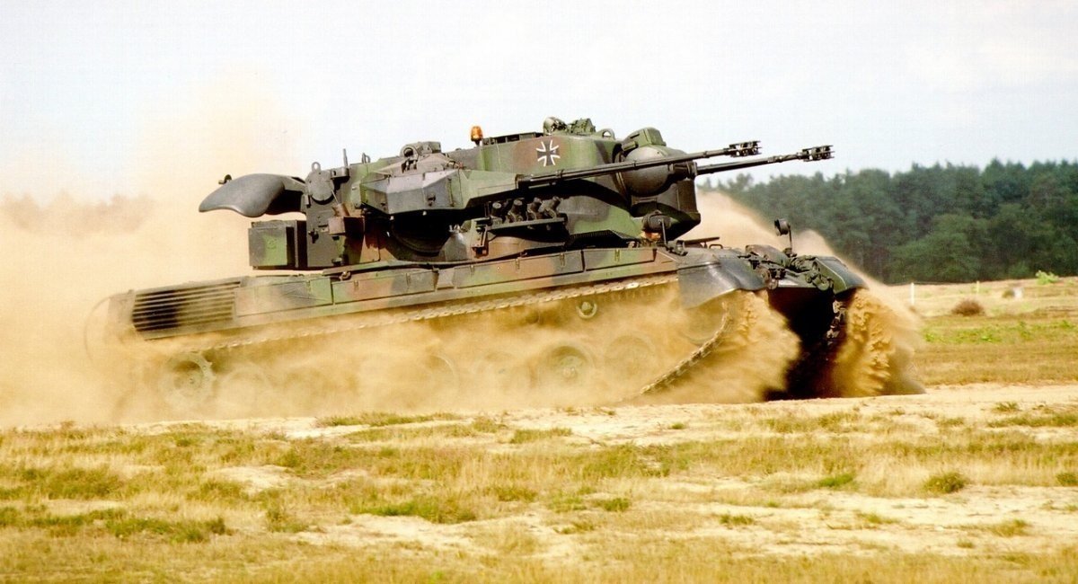 German Gepard anti-aircraft tank \ Illustrative photo