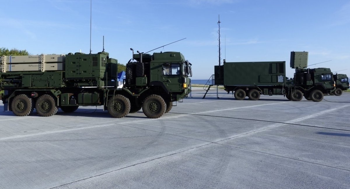 IRIS-T SLM air defense system / Open-source photo