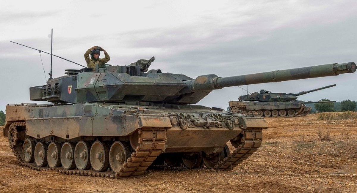Portuguese Leopard 2A6 tanks / Photo credit: Exército Português