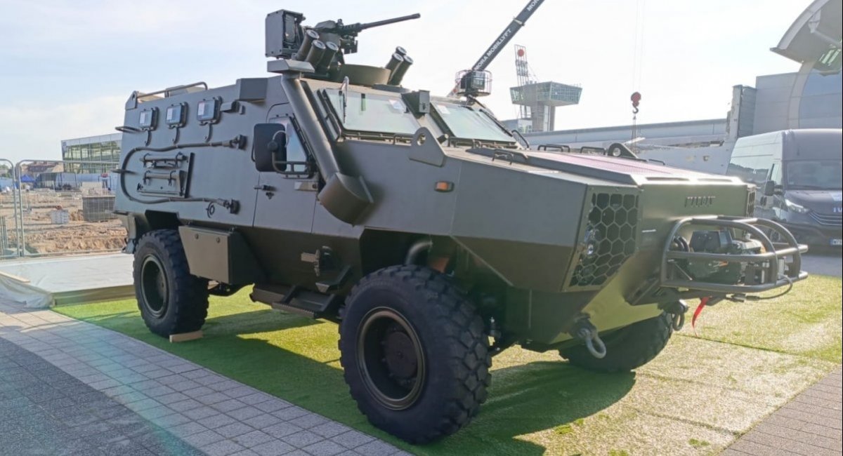 Prototype of the MARGAY 4x4 APC / Photo credit: MISTA Sp. z o.o.