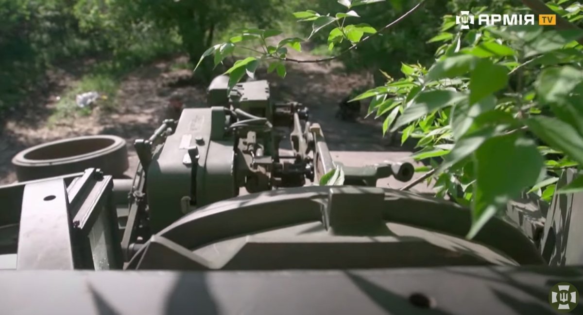 American M1A1 SA Abrams tank / Video screenshot
