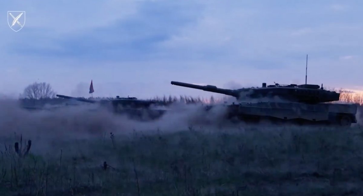 The Armed Forces of Ukriane in Zaporizhzhia region / screenshot from video 
