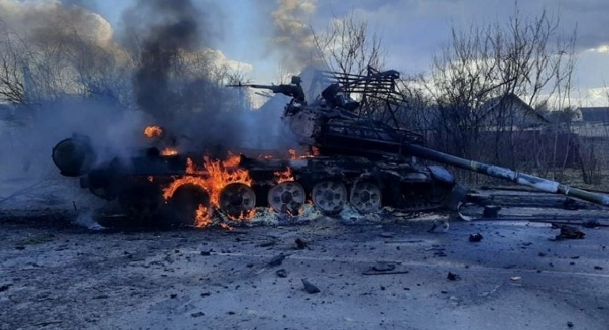 The invaders are suffering heavy losses on Ukrainian soil