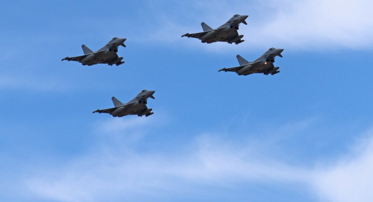 Eurofighter of the UK Air Force (all photos: RAF)