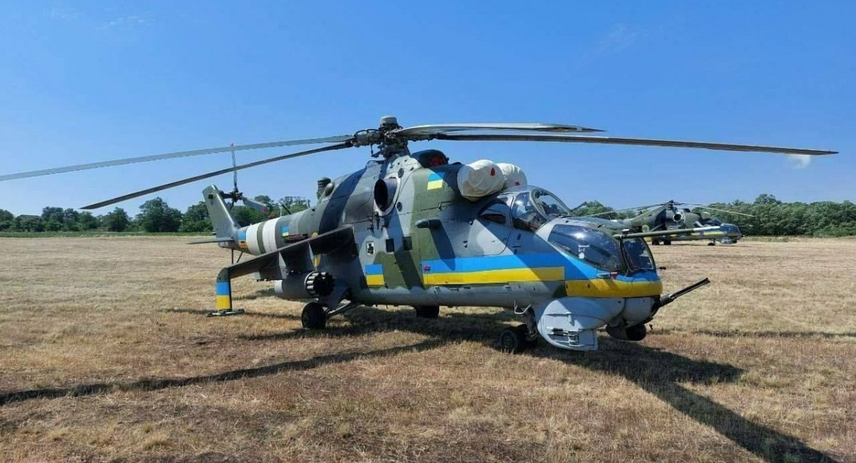 Mi-24V attack helicopters donated by Czechia are already in service with the Ukrainian Air Force!